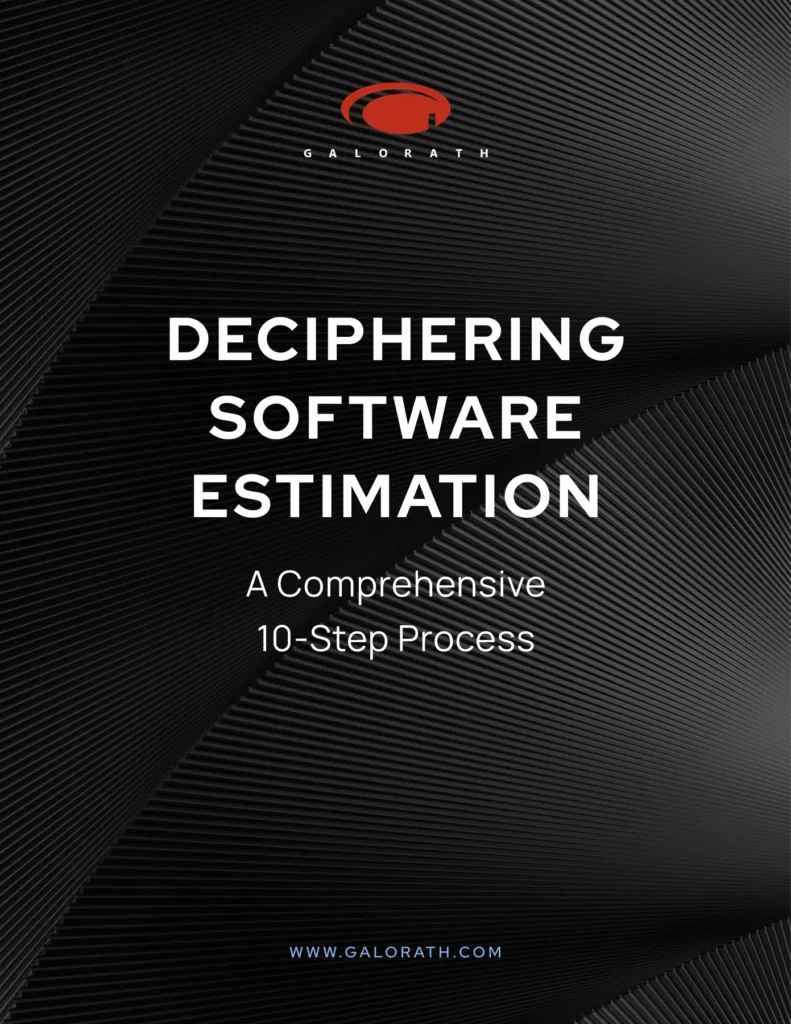 Cover for "Deciphering Software Estimation"